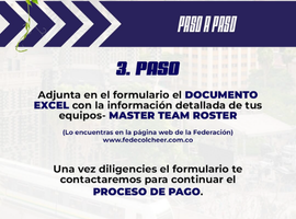 fedecolcheer porras colombia